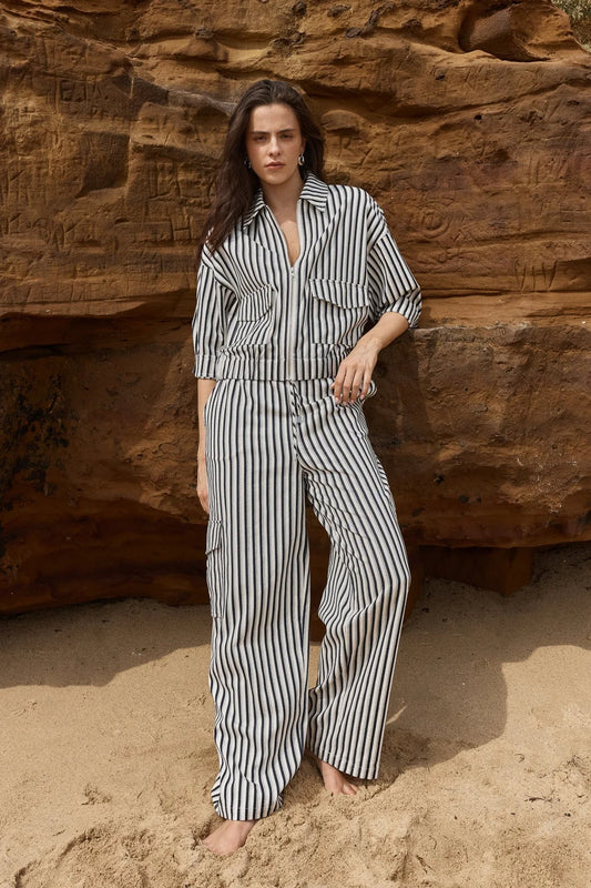 PANT MAY TIE WAIST CARGO