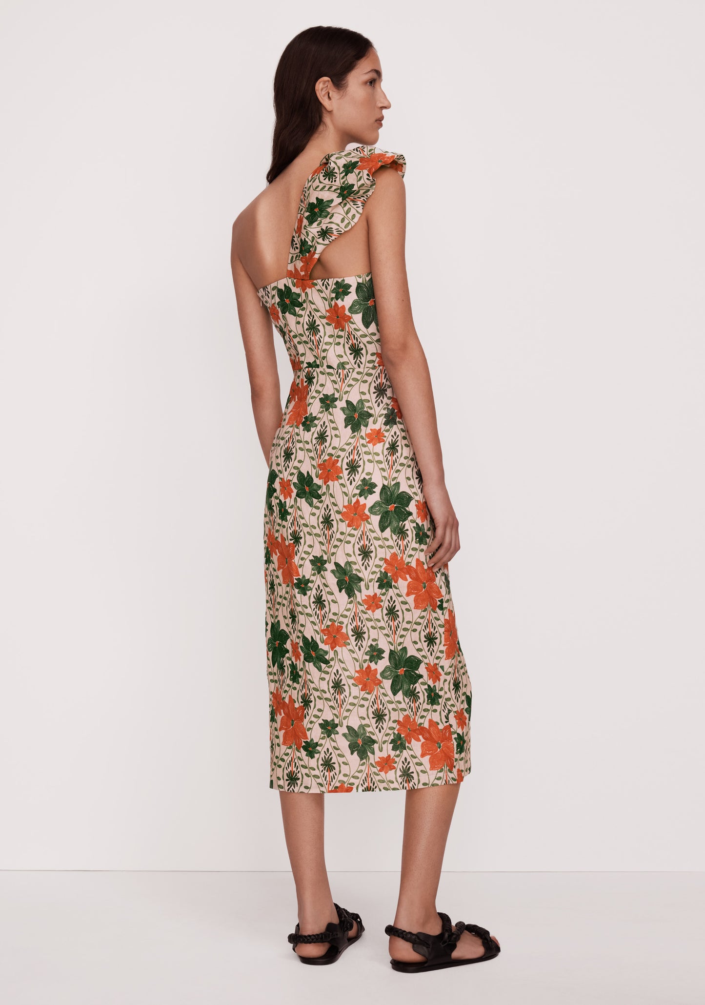 DRESS SOLARIA LINEN - PRINT