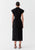 DRESS BELLE LINEN - BLACK