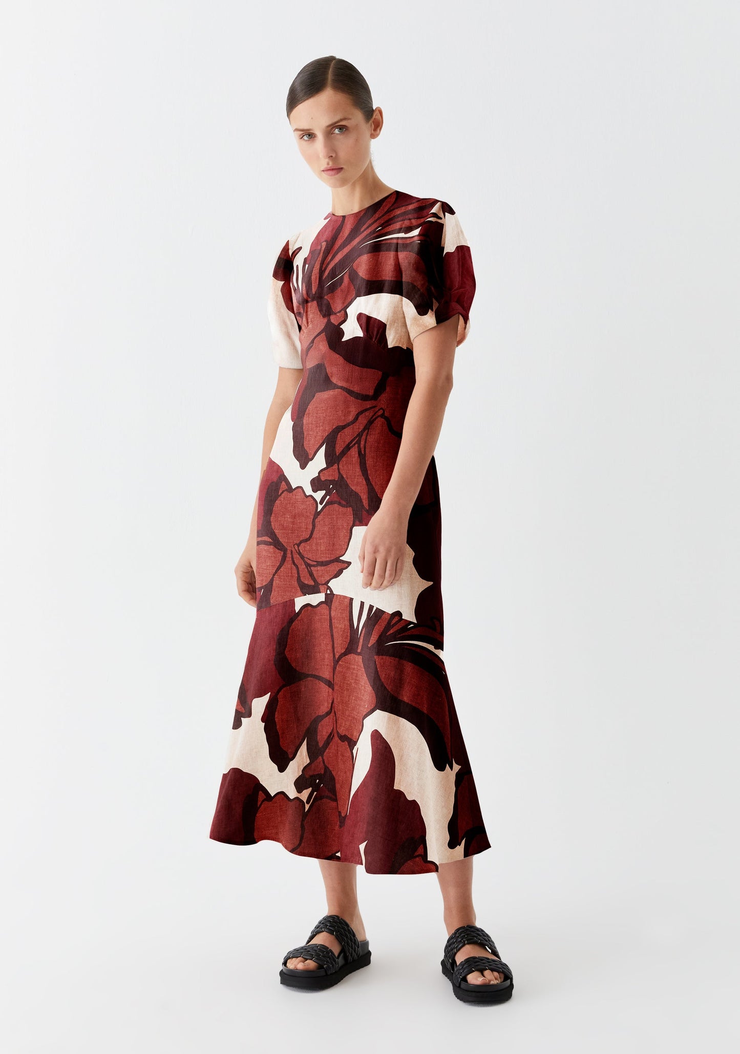 DRESS MADDOX LINEN