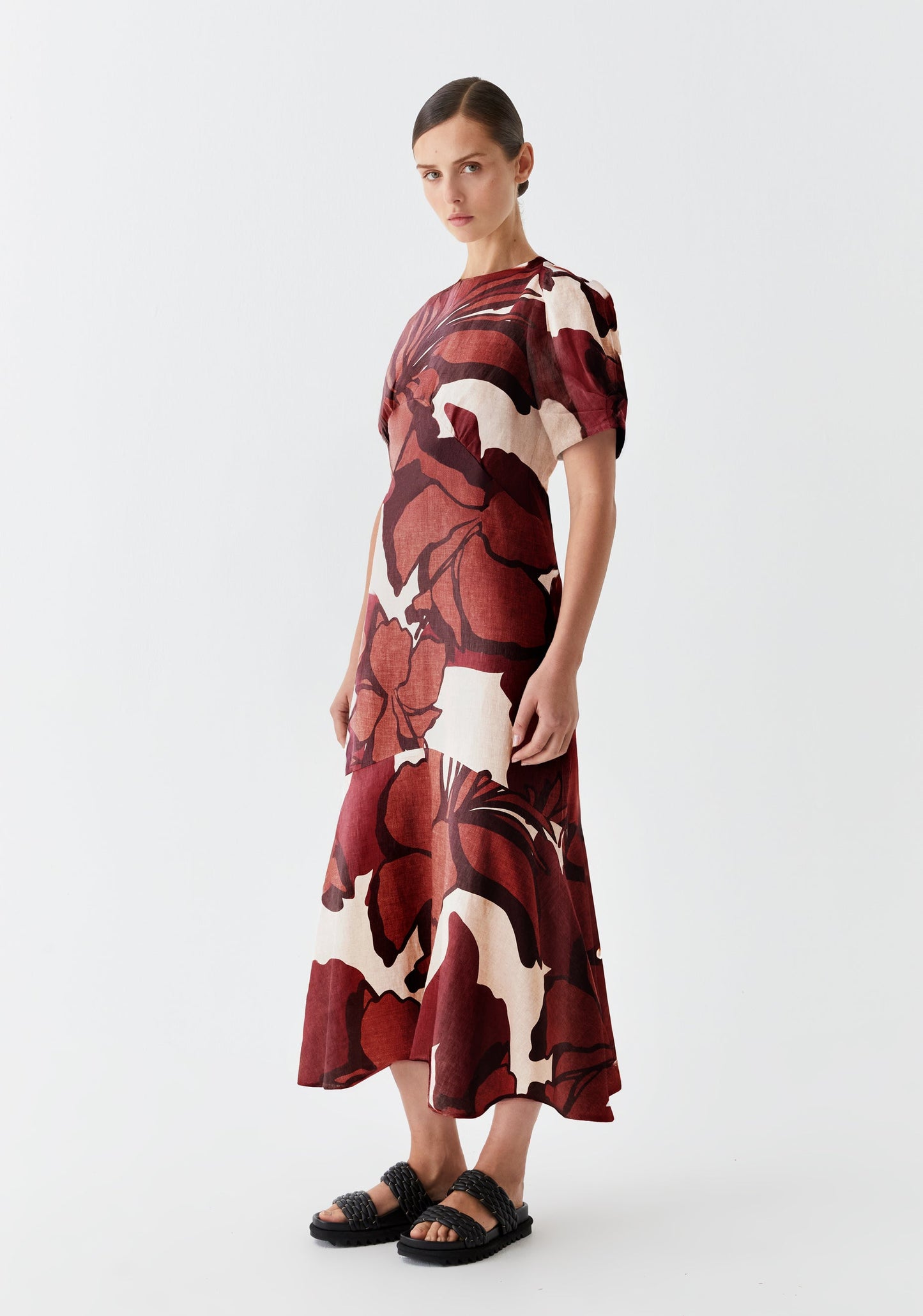 DRESS MADDOX LINEN