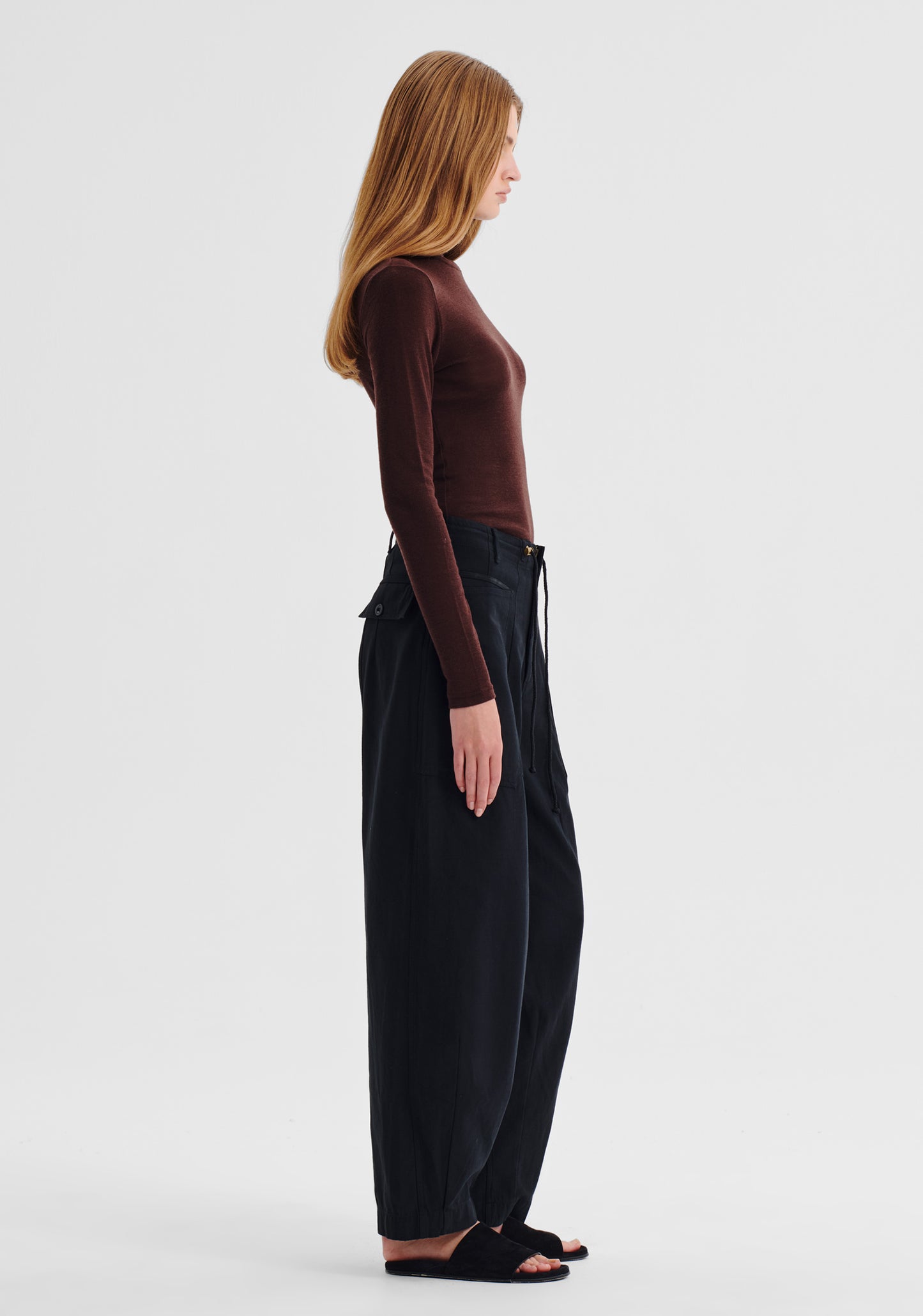 TOP MORRI MERINO HIGH NECK