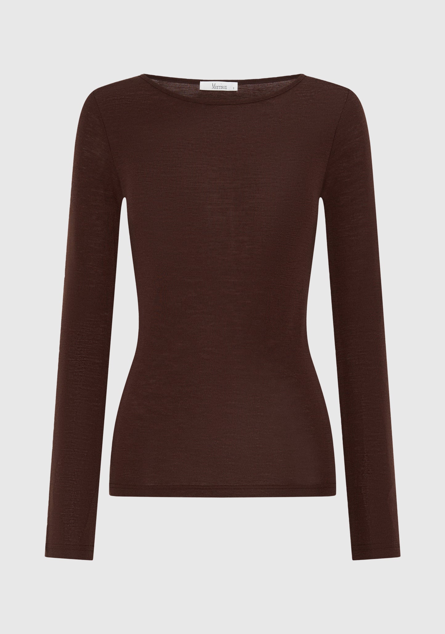 TOP MORRI MERINO ROUND NECK