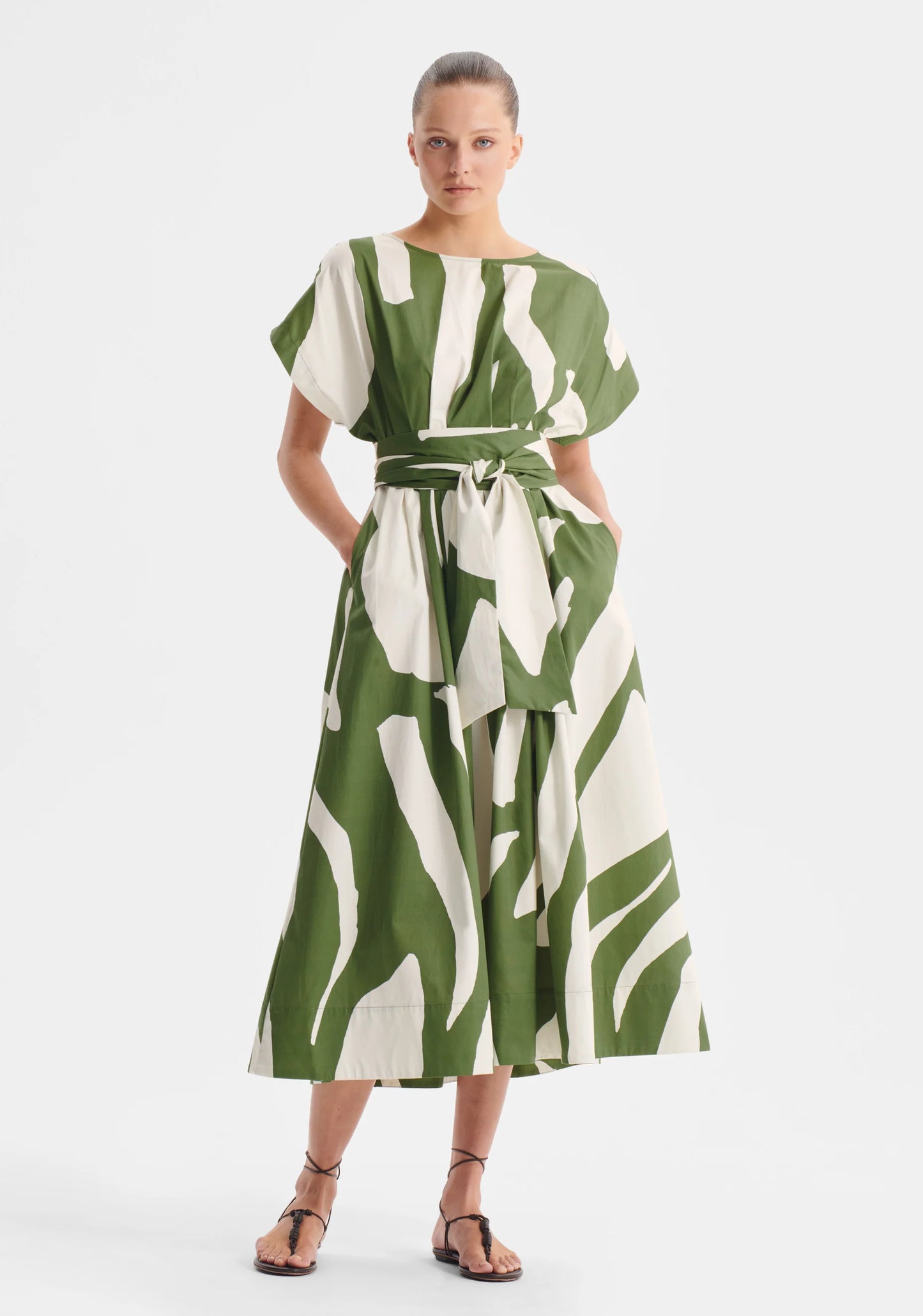 DRESS ZINNIA COTTON - PRINT