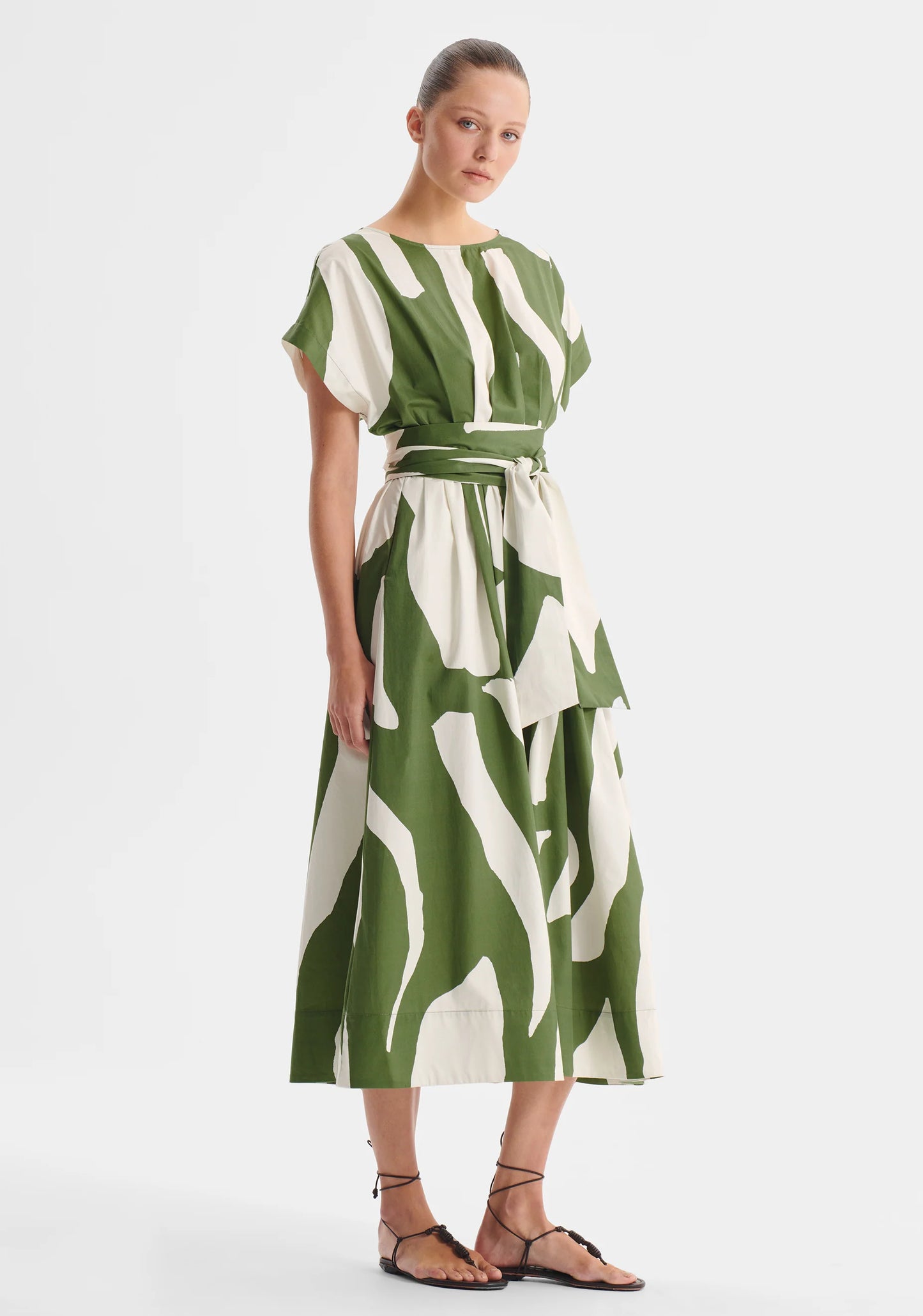 DRESS ZINNIA COTTON - PRINT