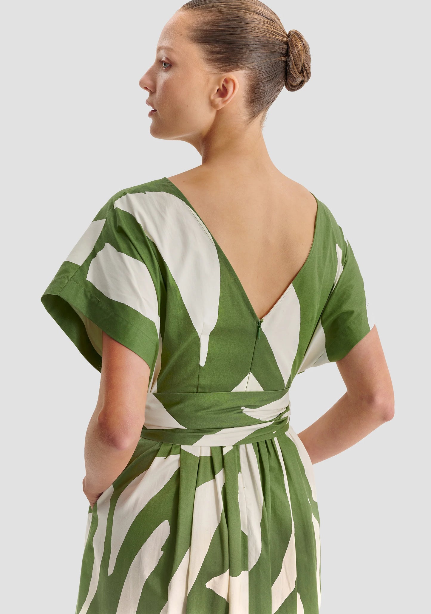 DRESS ZINNIA COTTON - PRINT