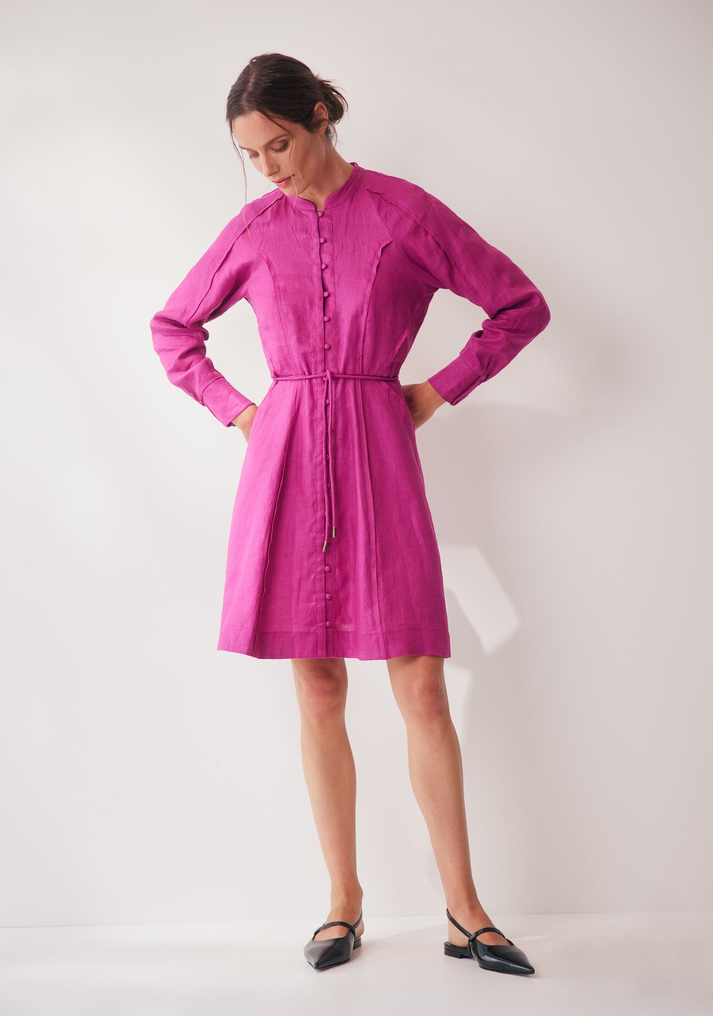 DRESS TILLY LINEN