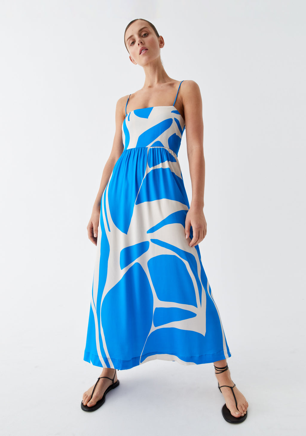 DRESS PABLO STRAPPY - PABLO PRINT
