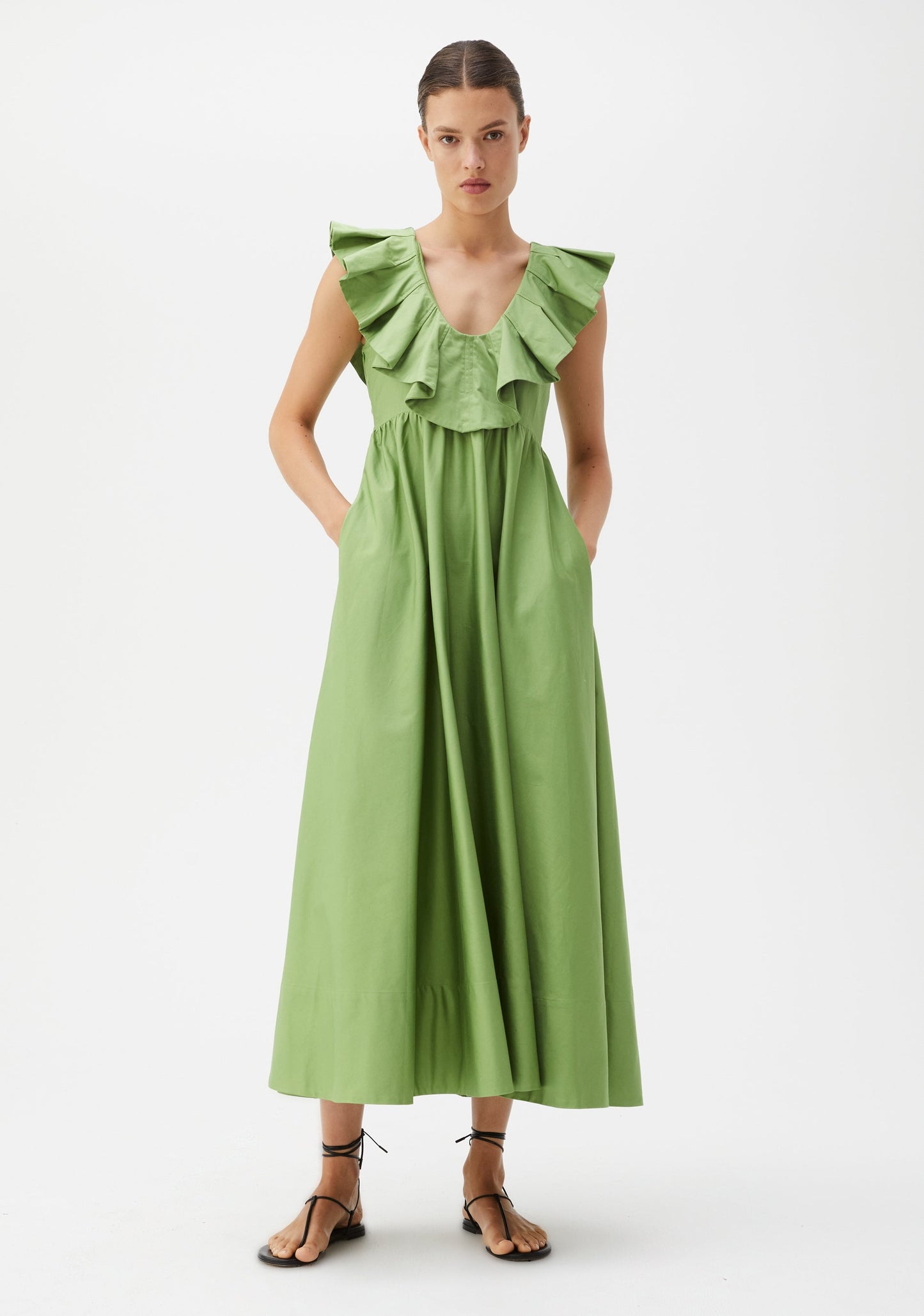 DRESS VALENCIA - APPLE