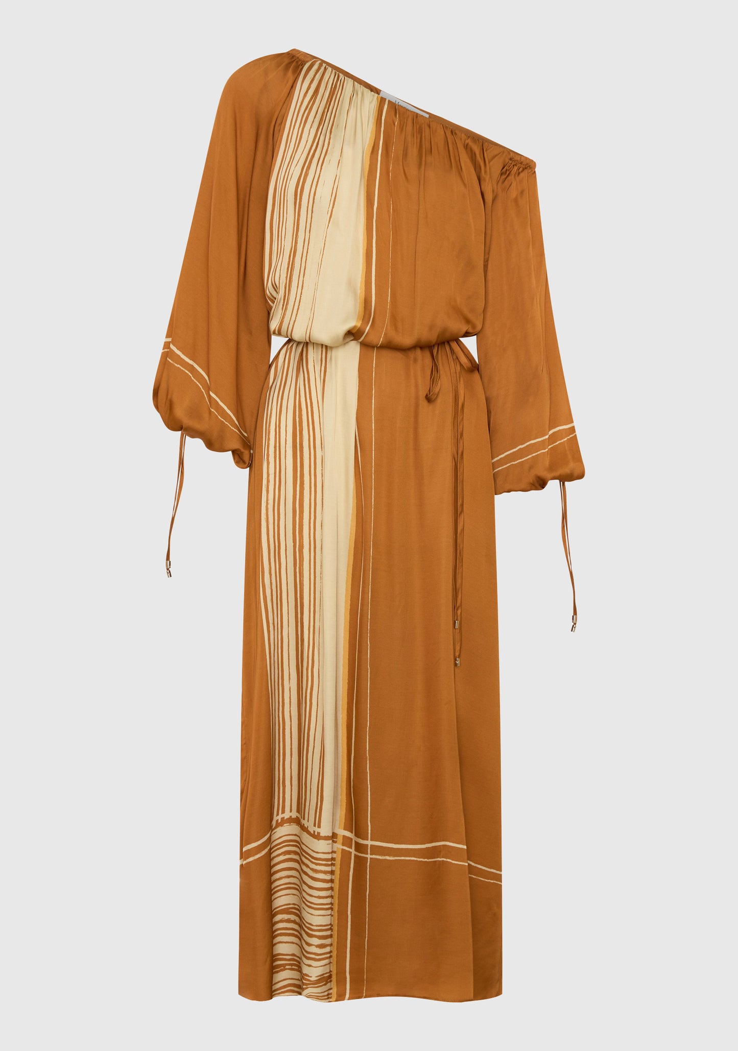 DRESS ARIES ONE SHOULDER - SPICE