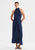 DRESS CASSIDY MAXI - NAVY