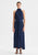 DRESS CASSIDY MAXI - NAVY