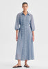 DRESS CONSTANCE SHIRT DRESS - SKY