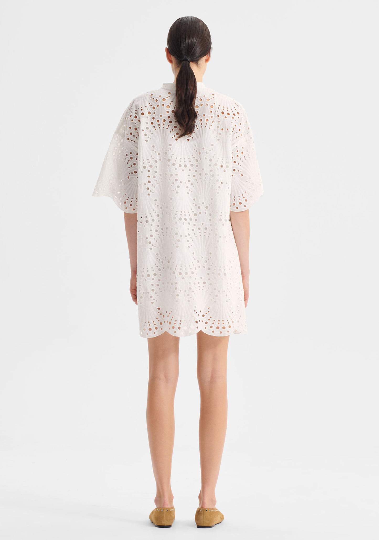 DRESS SAFFRON - SHELL