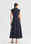 DRESS VERA WRAP - NAVY