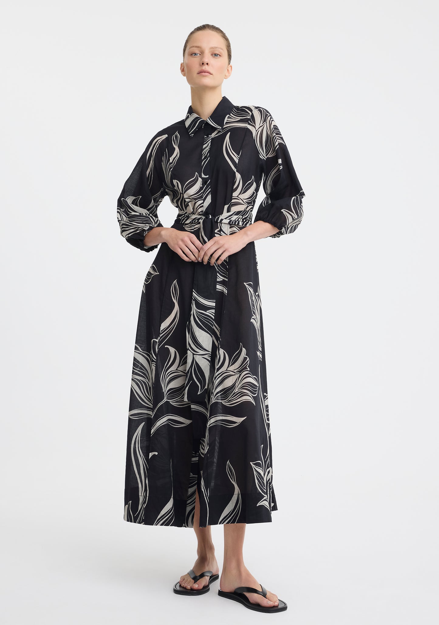 DRESS CANDICE ( SHIRT DRESS) PRINT