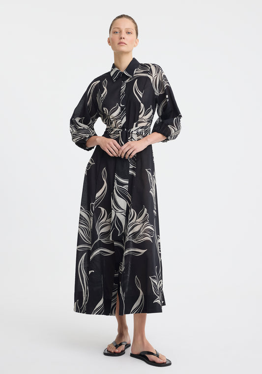 DRESS CANDICE ( SHIRT DRESS) PRINT