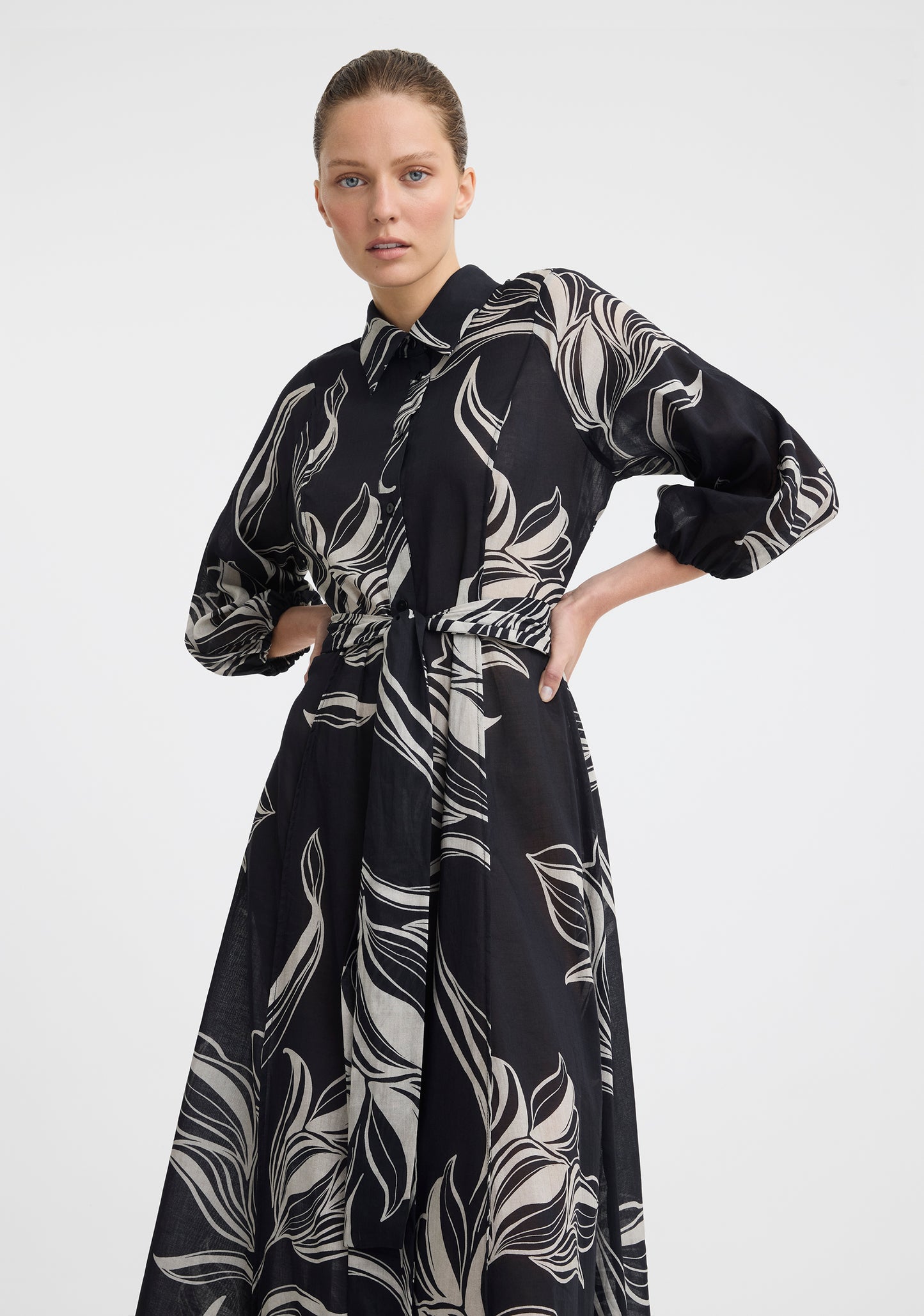DRESS CANDICE ( SHIRT DRESS) PRINT