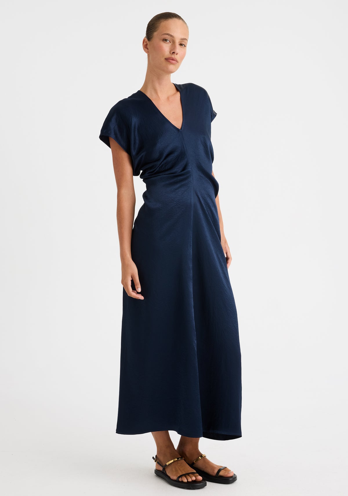 DRESS JASMINE - NAVY