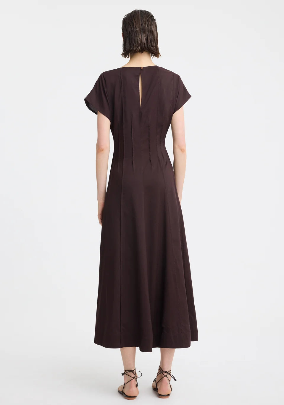 DRESS PENELOPE - CHOCOLATE