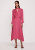 DRESS ORIANA MIDI - FUSCHIA