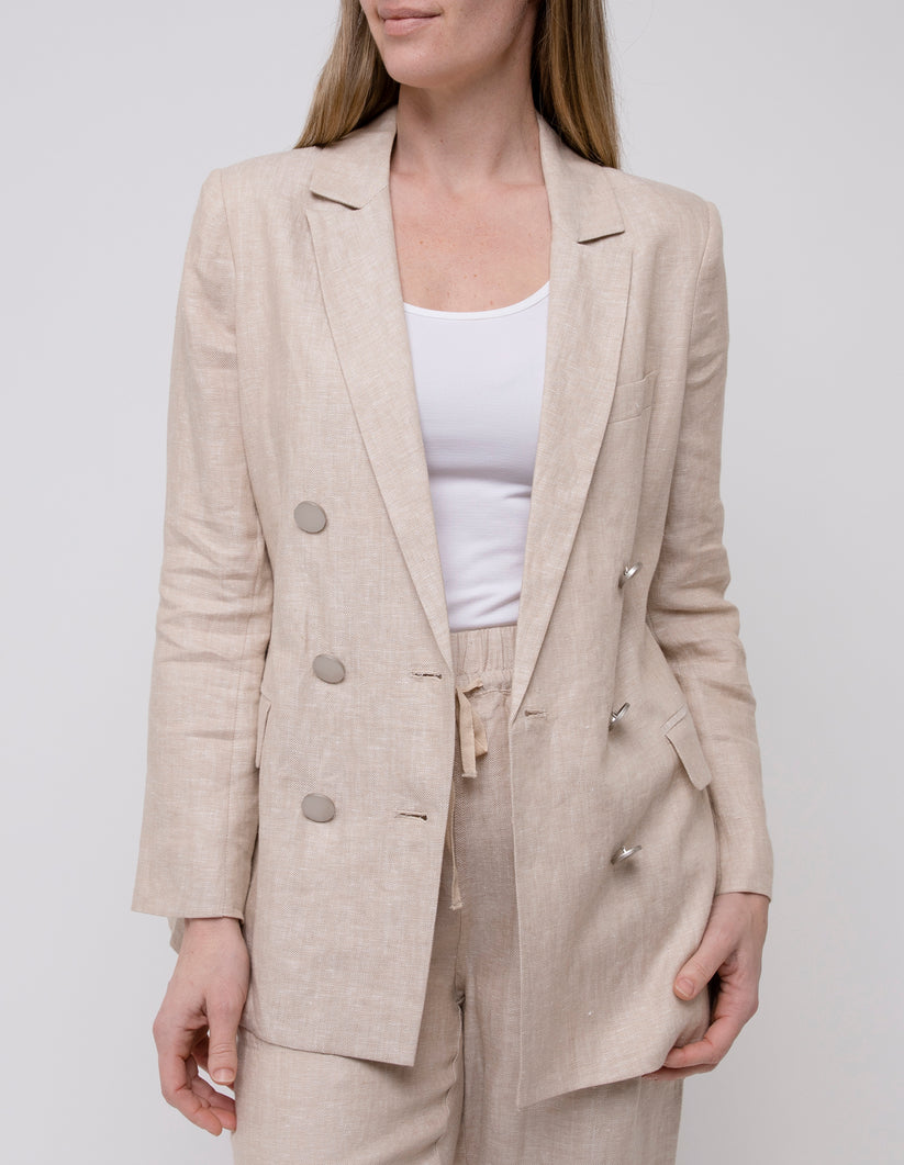 BLAZER LINEN TWILL