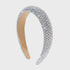 HEADBAND PALOMA SILVER PADDED