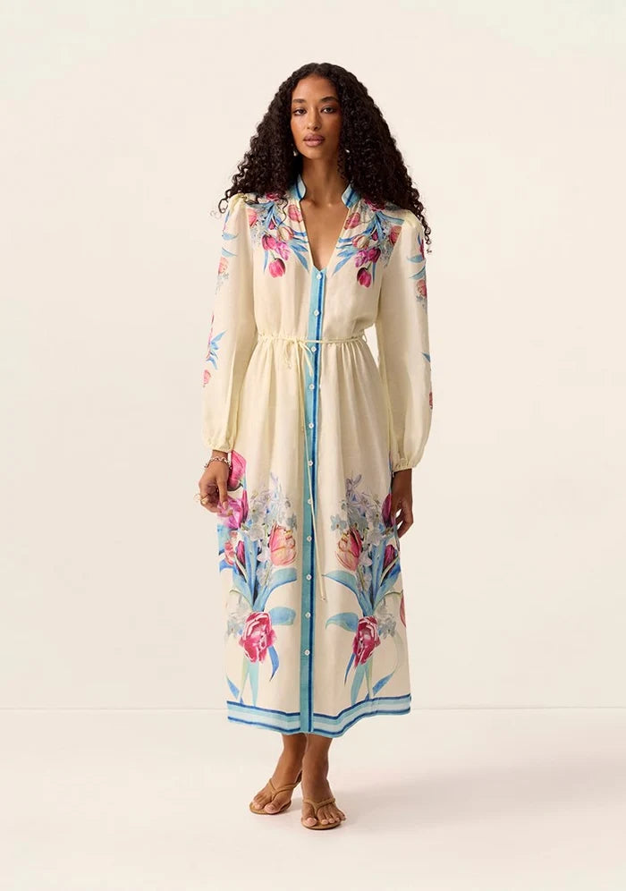 DRESS TULIP SHIRT DRESS