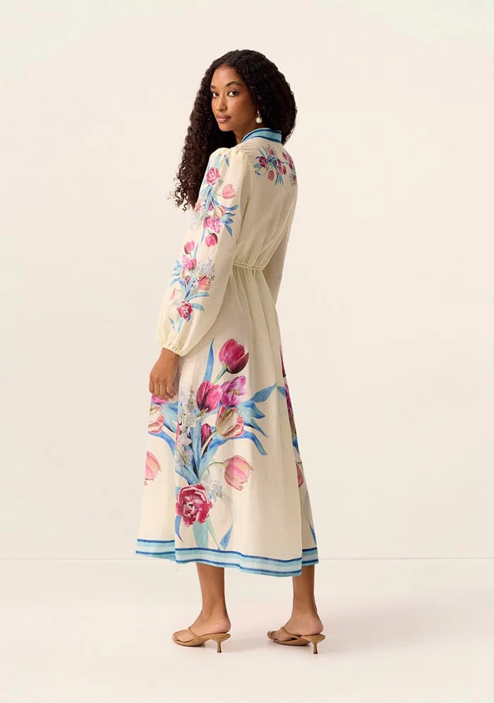 DRESS TULIP SHIRT DRESS