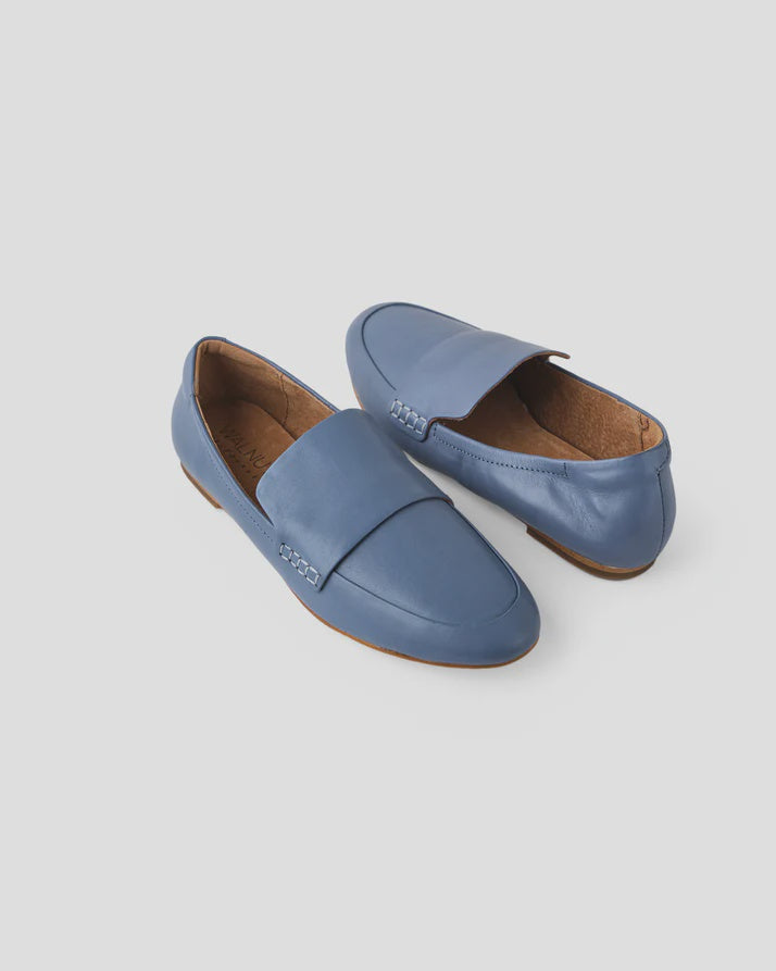 LOAFER DUTCH LEATHER - DENIM