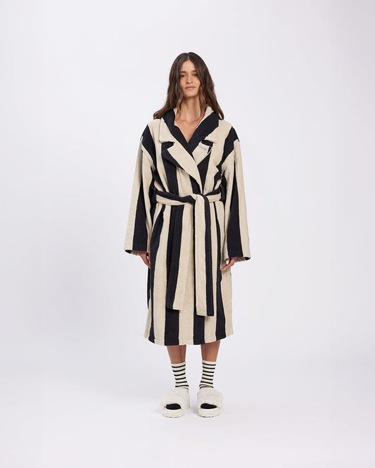 ROBE - VANILLA BEAN STRIPES