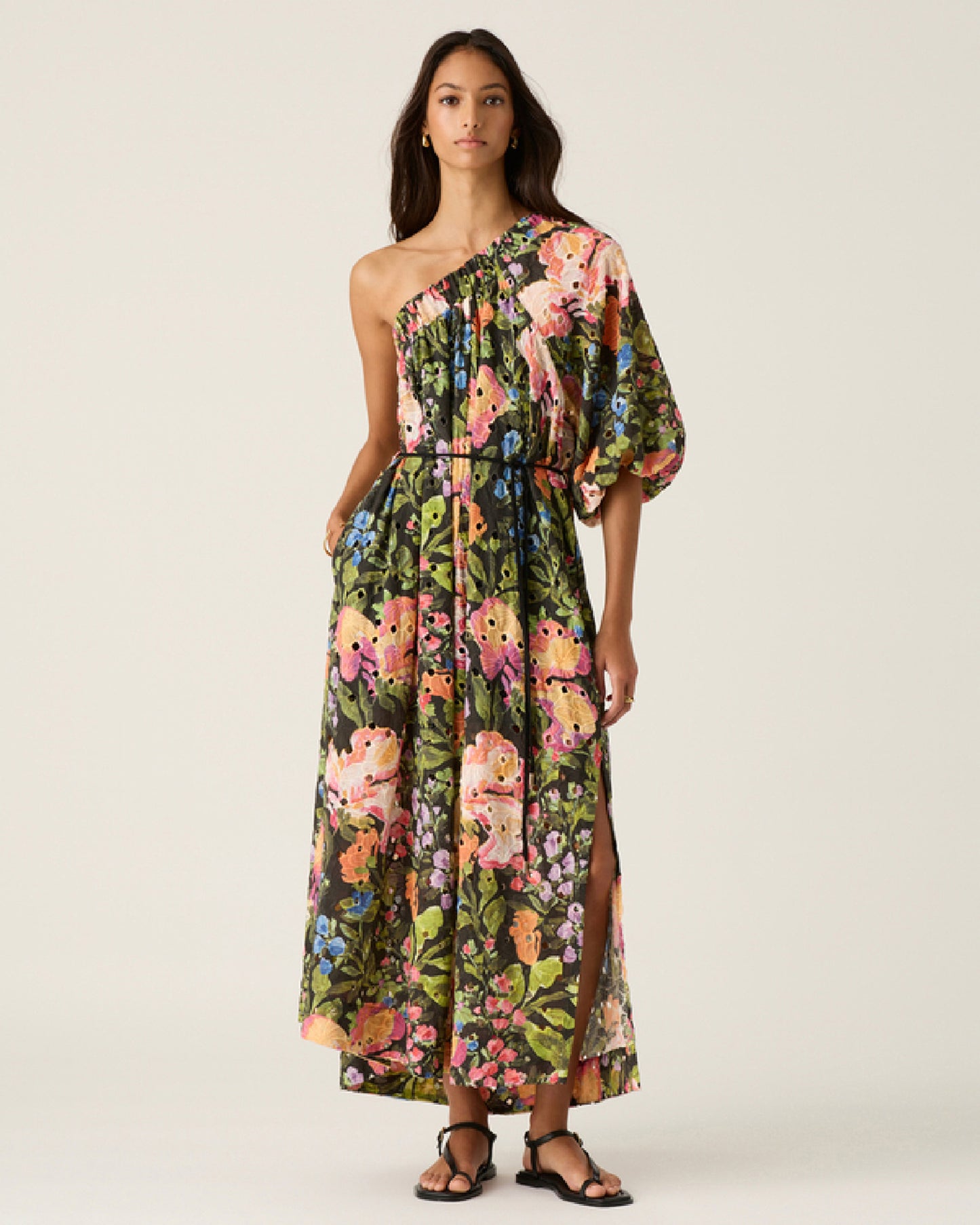 DRESS HARPER ONE SHOULDER