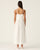 DRESS QUINN MIDI - WHITE