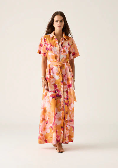 DRESS RAFAELA MAXI SHIRTDRESS