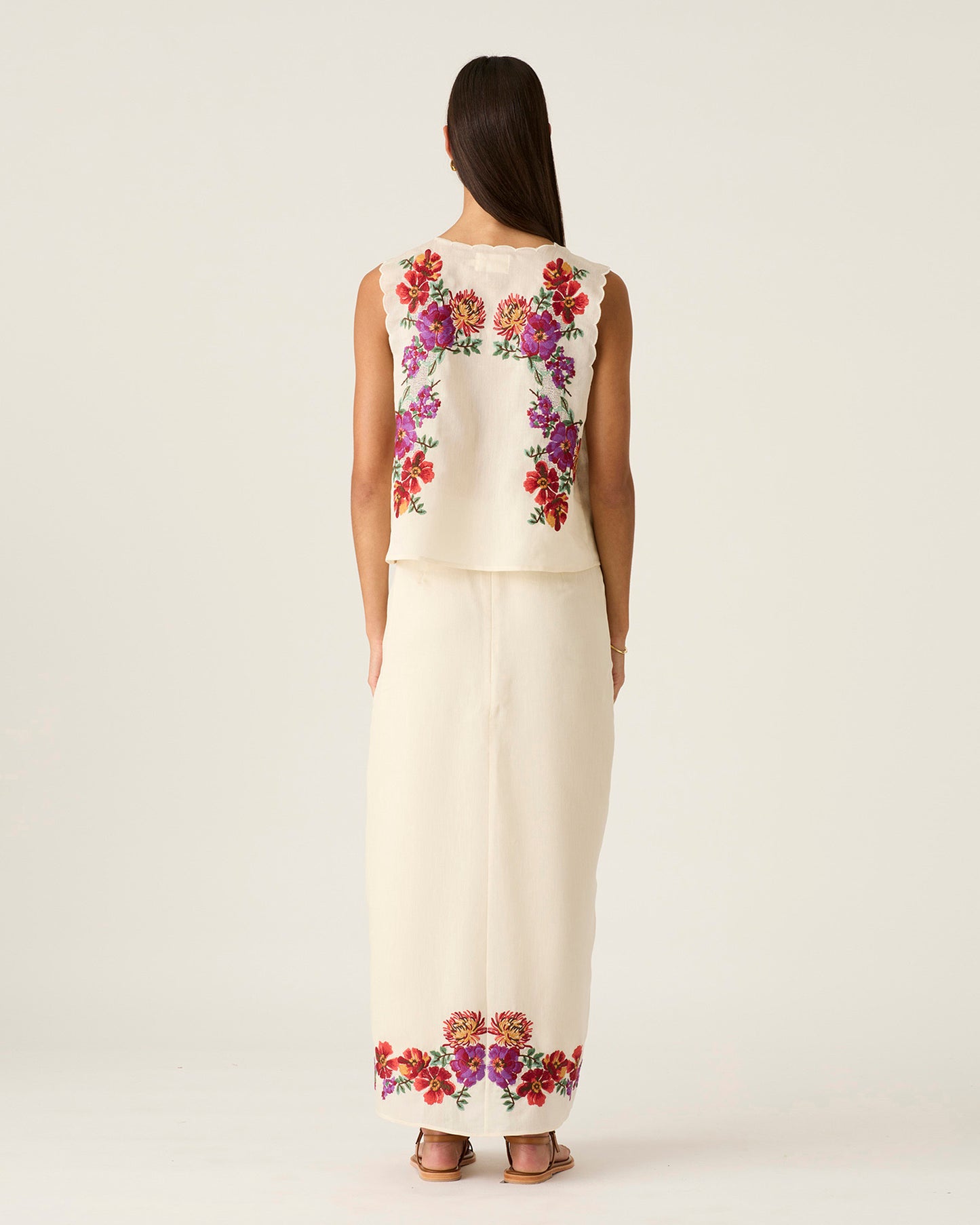 VEST FRIDA EMBROIDERY