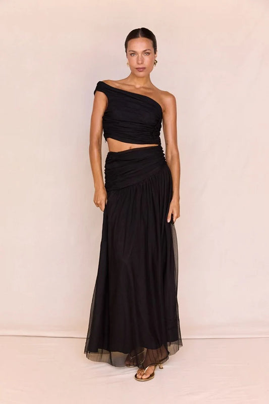 SKIRT CLEA TULLE - BLACK