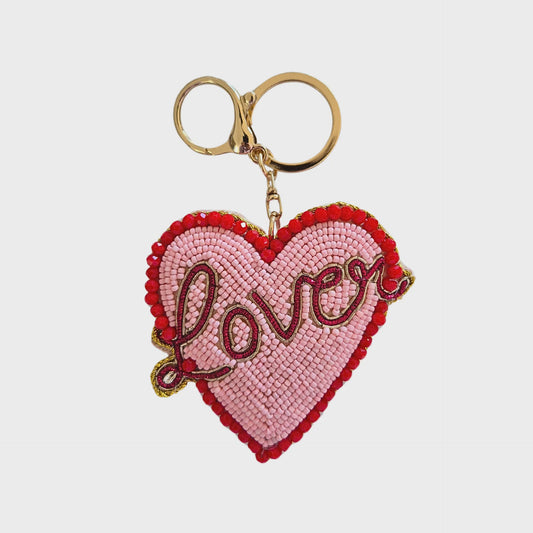 KEYCHAIN BEADED - LOVER