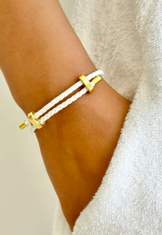 BRACELET - ROPE WHITE
