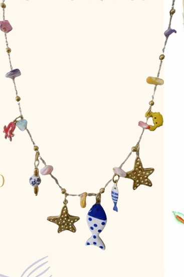 NECKLACE SEA TREASURES