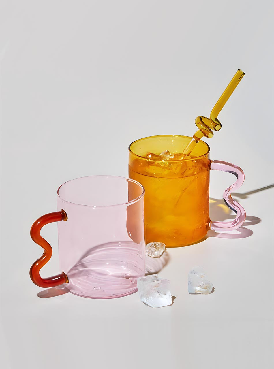 CUP BONBON WAVY HANDLE