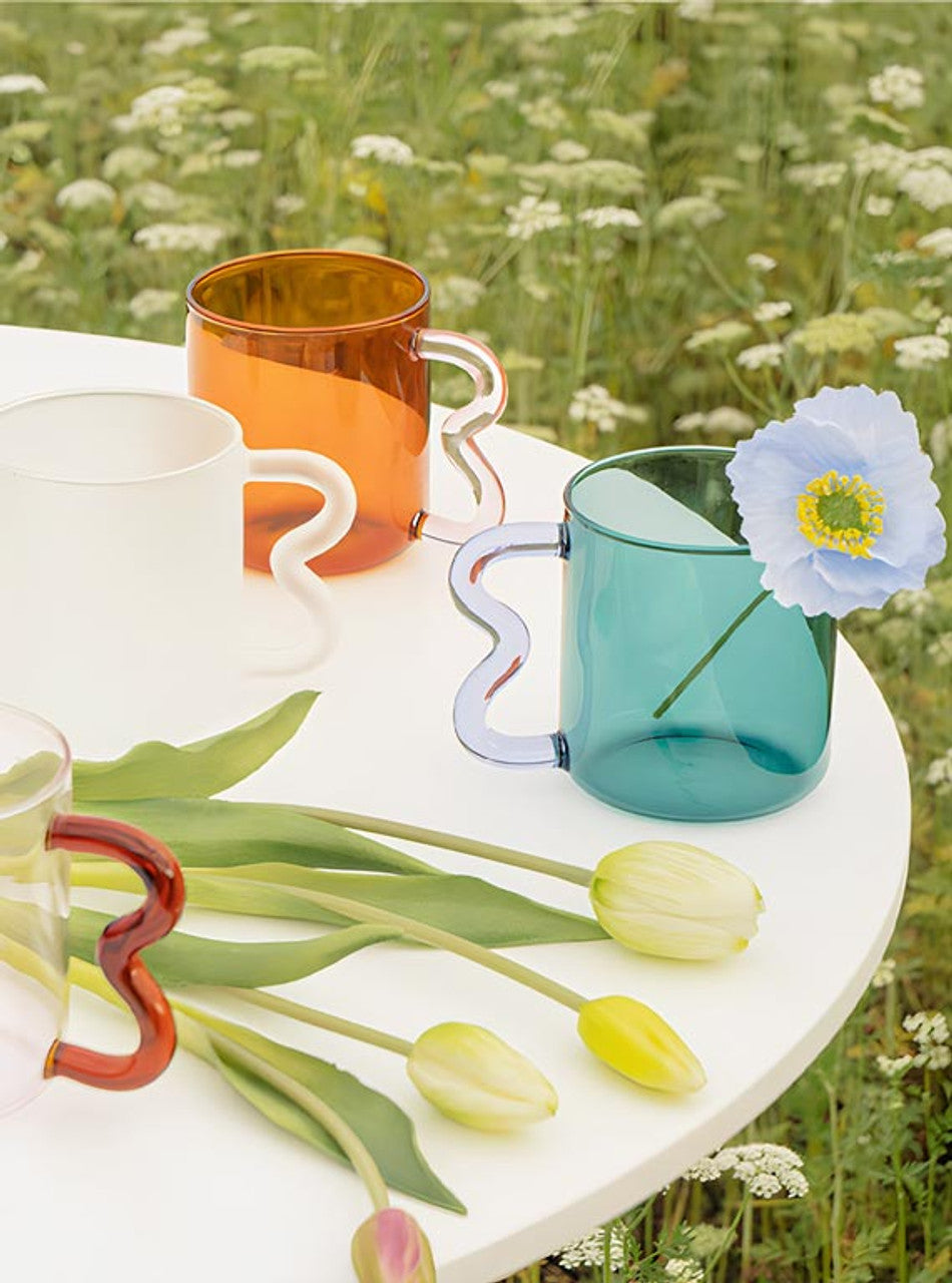 CUP BONBON WAVY HANDLE