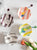 BOWL & SPOON SET DESSIN SET OF 4