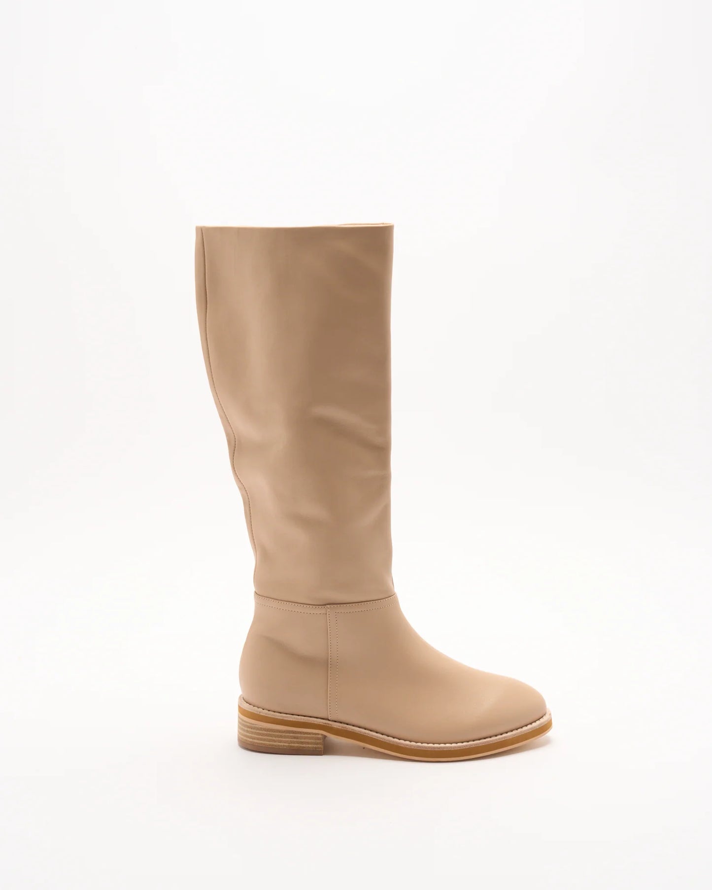 BOOT TESSA LEATHER - FAWN