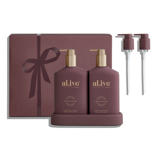 DUO TRANSFORMATIVE WASH & LOTION - SWEET PLUM & BERRIES