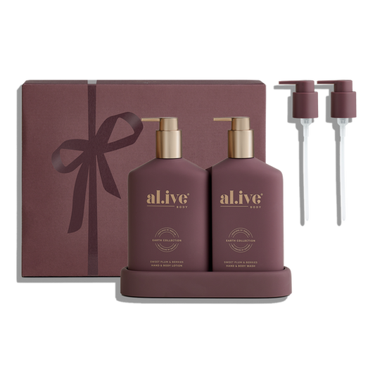 DUO TRANSFORMATIVE WASH & LOTION - SWEET PLUM & BERRIES