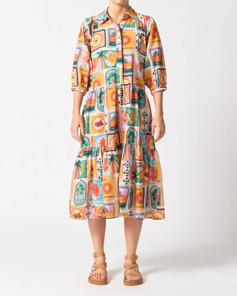 DRESS TUSCANY - SPICY SUMMER