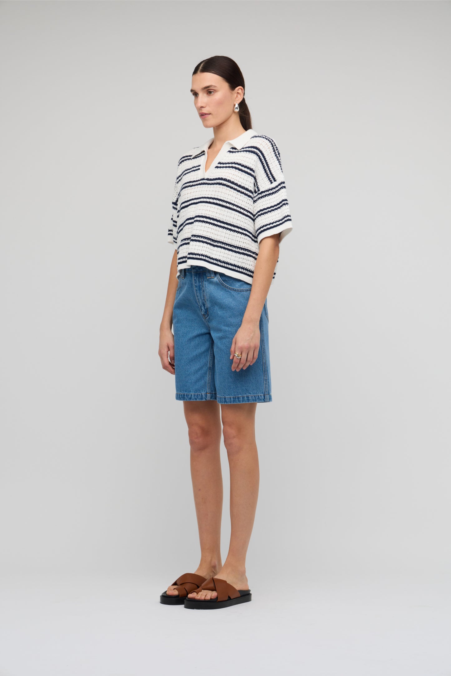 SHORTS CASSIA MID RISE JORTS - last pair, size S!