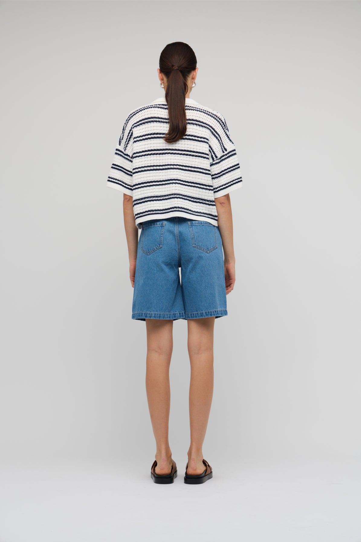 SHORTS CASSIA MID RISE JORTS - last pair, size S!
