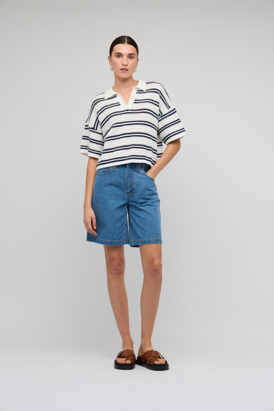 SHORTS CASSIA MID RISE JORTS - last pair, size S!