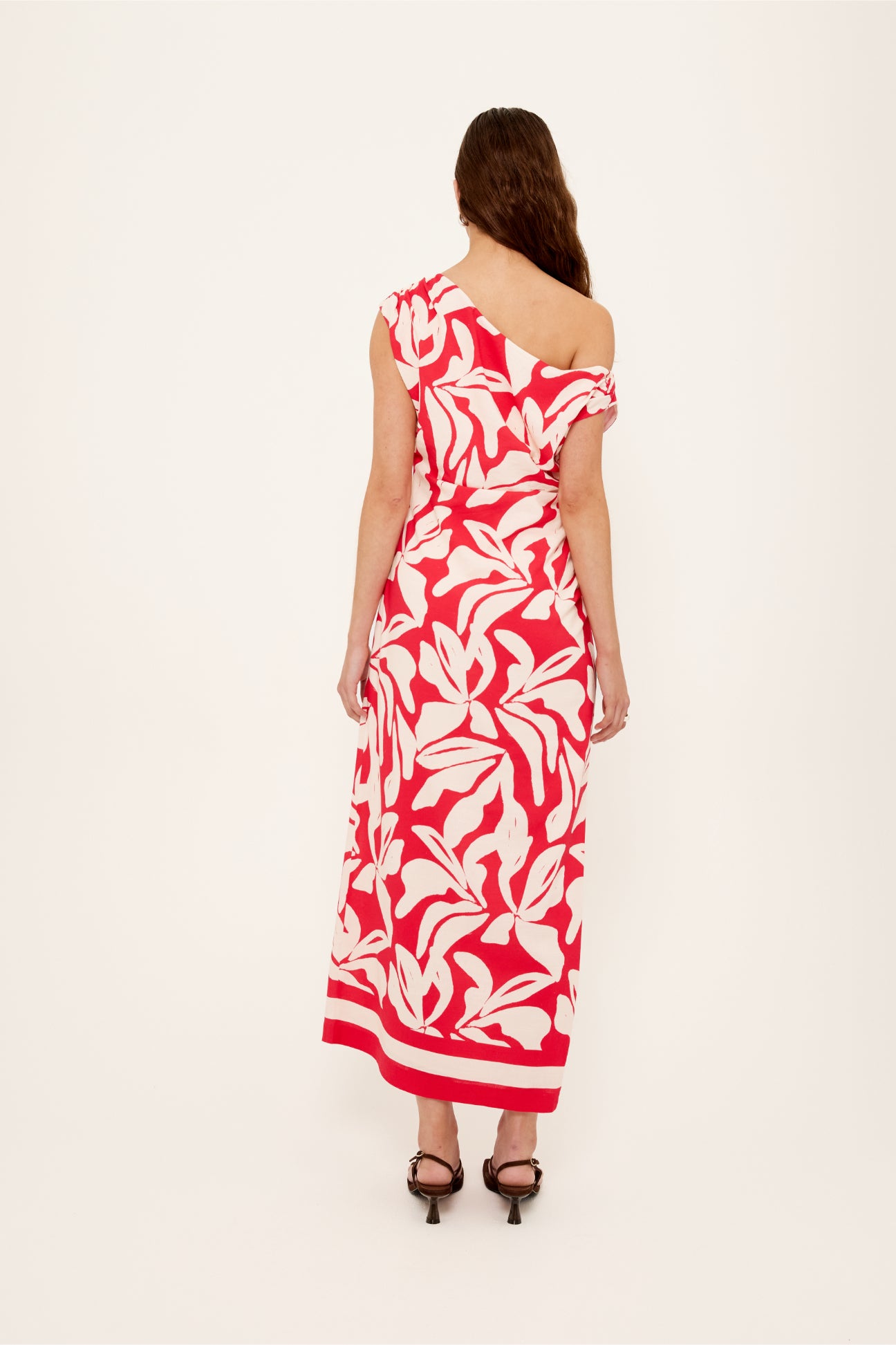 DRESS SERATA ASYM MIDI - last one, size S!